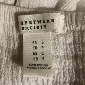 Streetwear Society Other - White Lace Romper Streetwear Society Other - White Lace Romper